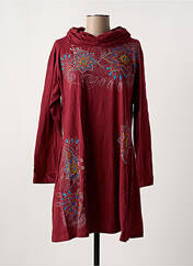 Tunique manches longues violet COTON DU MONDE pour femme seconde vue