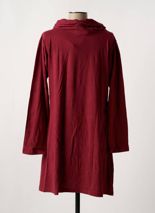 Tunique manches longues violet COTON DU MONDE pour femme