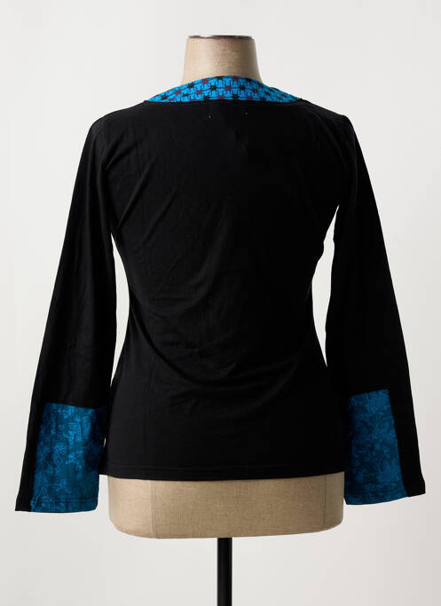 T-shirt bleu COTON DU MONDE pour femme