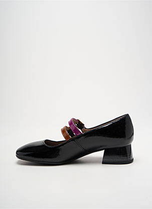 Ballerines talon bas talon plat jusqu'à 3cm noir HISPANITAS femme