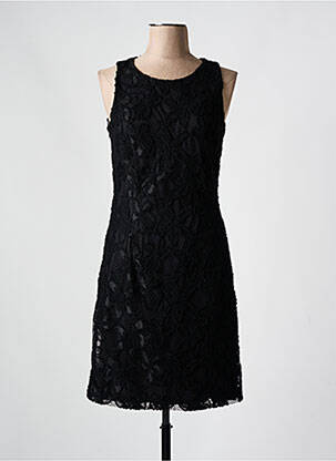 Robe mi-longue sans manche sans manche noir MERI & ESCA femme
