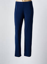 Pantalon slim taille élastique taille normale bleu GUY DUBOUIS femme