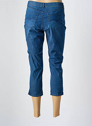 Pantacourt stretch taille normale bleu MERI & ESCA femme