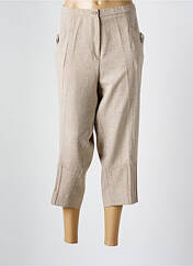 Pantacourt beige FRANCE RIVOIRE pour femme seconde vue