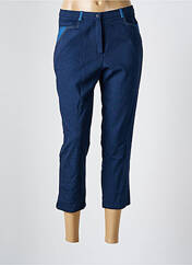 Pantacourt bleu GUY DUBOUIS pour femme seconde vue