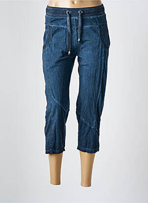 Pantacourt bleu MERI & ESCA pour femme