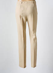 Pantalon droit beige GUY DUBOUIS pour femme seconde vue