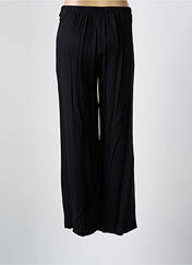 Pantalon droit noir COULEURS DU TEMPS pour femme seconde vue