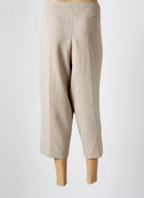 Pantacourt beige FRANCE RIVOIRE pour femme