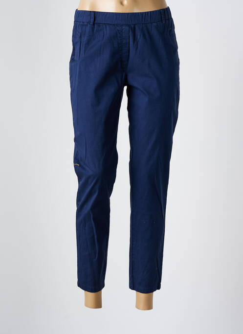 Pantalon 7/8 bleu GUY DUBOUIS pour femme