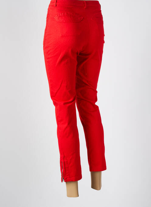Pantalon 7/8 rouge MERI & ESCA pour femme