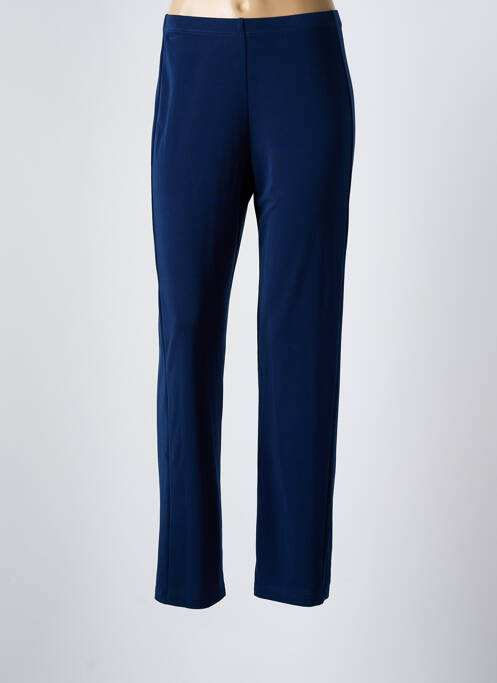 Pantalon slim bleu GUY DUBOUIS pour femme