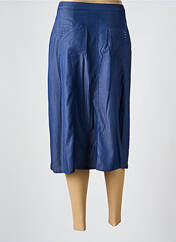 Jupe mi-longue bleu FRANCE RIVOIRE pour femme seconde vue