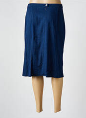 Jupe mi-longue bleu FRANCE RIVOIRE pour femme seconde vue