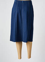 Jupe mi-longue bleu GUY DUBOUIS pour femme seconde vue