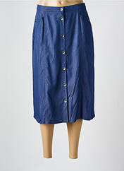 Jupe mi-longue bleu IMPULSION pour femme seconde vue