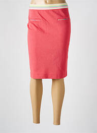 Jupe mi-longue coupe évasée rose GREGORY PAT femme