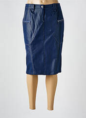 Jupe mi-longue bleu MERI & ESCA pour femme seconde vue