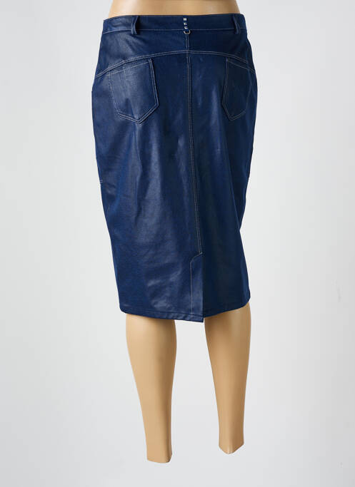 Jupe mi-longue bleu MERI & ESCA pour femme