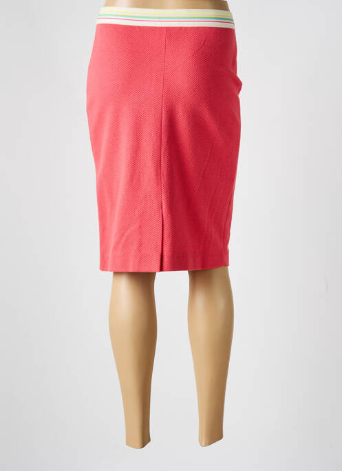 Jupe mi-longue rose GREGORY PAT pour femme