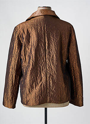 Veste casual col tailleur marron QUATTRO femme