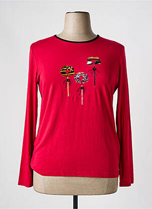 T-shirt manches longues manches longues rose TELMAIL femme