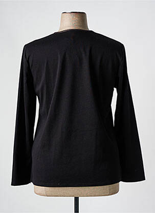 T-shirt manches longues manches longues noir GEVANA femme