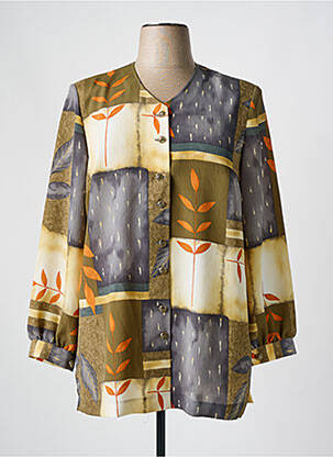 Chemisier jaune FRANCE RIVOIRE pour femme