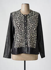 Veste casual noir GEVANA pour femme seconde vue