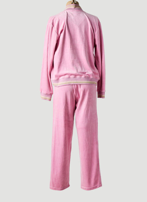 Pyjama coupe droite rose ANNE DARCEY femme