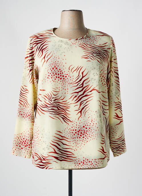 Blouse beige CLAUDE DE SAIVRE pour femme