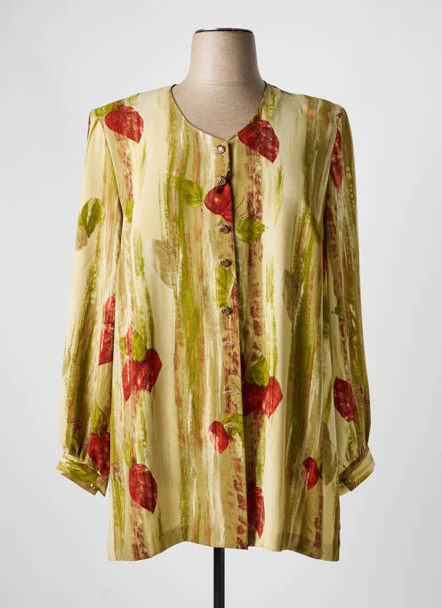 Chemisier vert FRANCE RIVOIRE pour femme