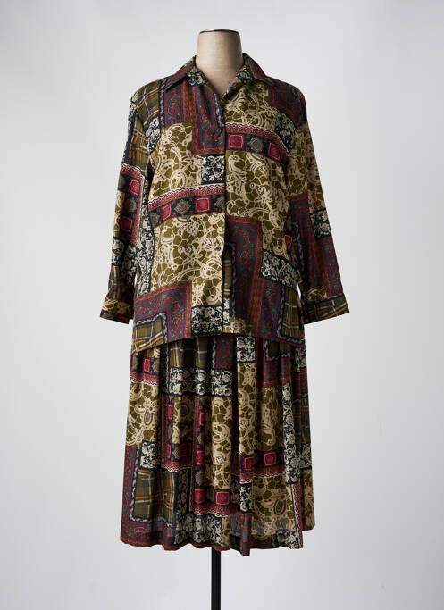 Ensemble jupe rouge JEAN MOREUX pour femme