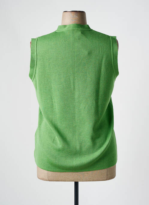Gilet sans manche vert TELMAIL pour femme