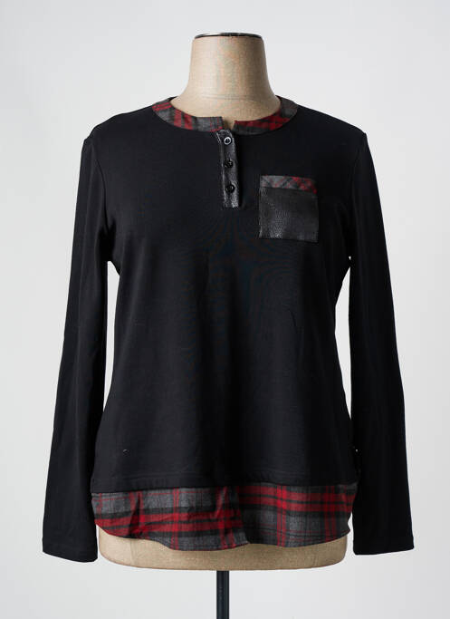 T-shirt noir S.QUISE pour femme