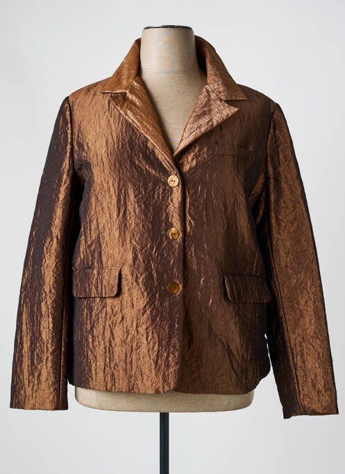 Veste casual marron QUATTRO pour femme