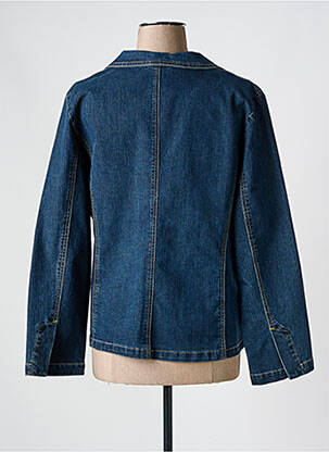 Blazer poches bleu CLAUDE DE SAIVRE femme
