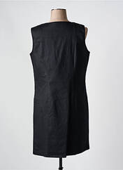 Robe mi-longue noir ATLANTA pour femme seconde vue