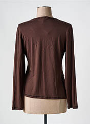 Top marron COTE ANGLAISE pour femme seconde vue