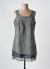 Tunique manches longues noir CAMAGE pour femme seconde vue