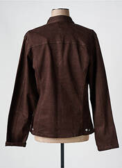 Veste casual marron STK pour femme seconde vue