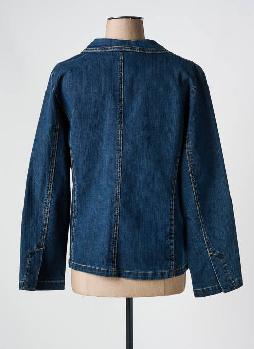 Blazer bleu CLAUDE DE SAIVRE pour femme