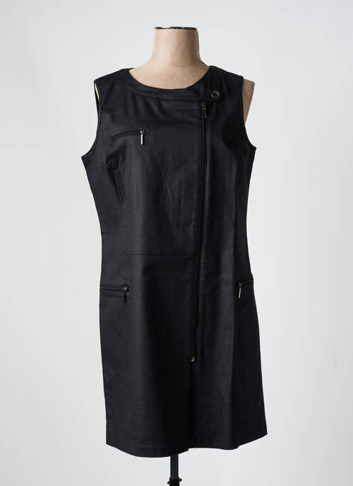 Robe mi-longue noir ATLANTA pour femme