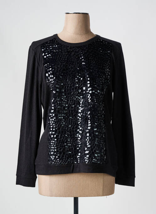 Top noir ROSE ELECTRON pour femme