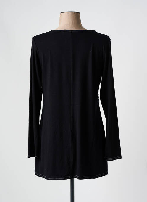 Tunique manches longues noir TELMAIL pour femme