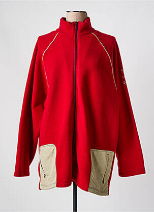 Polaire stretch rouge COUDEMAIL fille