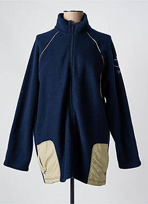 Polaire stretch bleu COUDEMAIL fille