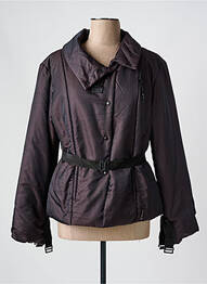 Doudoune finition intérieure doublure satiné sans capuche marron ARMOR LUX femme