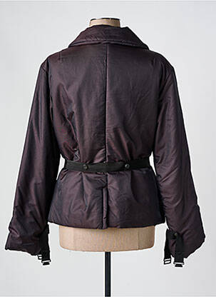 Doudoune finition intérieure doublure satiné sans capuche marron ARMOR LUX femme