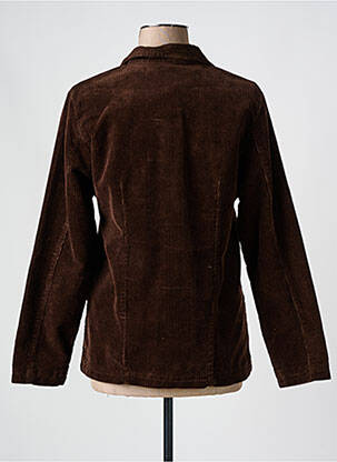 Veste casual poches marron STK femme